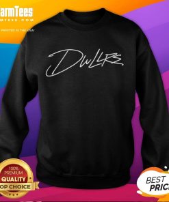 Official Dwllrs Signature Sweatshirt in black, featuring a stylish logo and comfortable fit, perfect for casual wear.