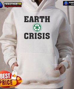 Official Earth Crisis Recycle Hoodie featuring eco-friendly design and vibrant graphics, perfect for sustainable fashion enthusiasts.