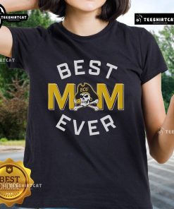 Alt Text: Official East Carolina Pirates Best Mom Ever Ladies Tee featuring vibrant team colors and stylish design for proud moms.