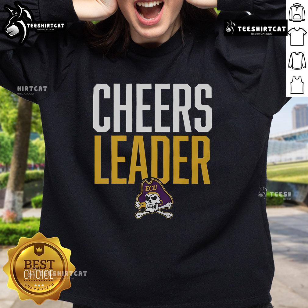 Official East Carolina Pirates Cheers Leader Sweatshirt Official East Carolina Pirates Cheers Leader Sweatshirt featuring vibrant team colors and logo for ultimate fan style.