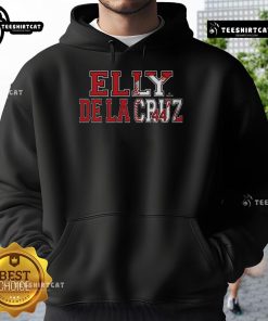 Official Elly De La Cruz 44 baseball boy hoodie featuring vibrant colors and a stylish design for young fans.