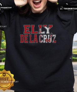 Official Elly De La Cruz 44 baseball boy sweatshirt featuring a stylish design perfect for young fans.