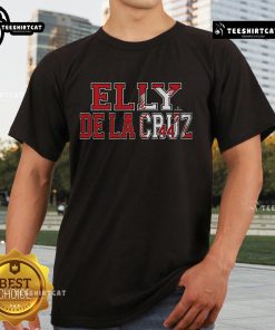 Official Elly De La Cruz 44 Baseball Boy T-Shirt featuring vibrant graphics and comfortable fit for young fans.