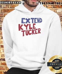 Official Extend Kyle Tucker Hoodie featuring team colors and logo, perfect for fans and stylish casual wear.