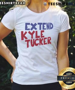 Official Extend Kyle Tucker Ladies Tee featuring a stylish design perfect for Houston Astros fans.