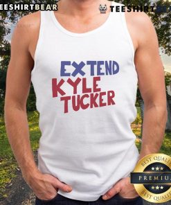 Official Extend Kyle Tucker Tank Top featuring bold graphics and a comfortable fit for fans and athletes alike.