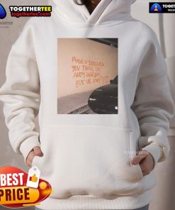 Official Fck U Hoodie featuring 'You Think Ur Andy Warhol But Ur Not' design by Skrillex in stylish black.