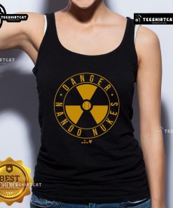 Official Fernando Tatis Jr. Nando Nukes tank top featuring vibrant graphics, perfect for baseball fans and summer wear.