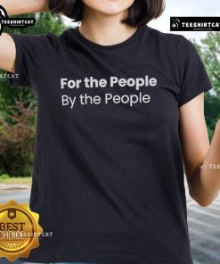 Official For The People By The People Soundoff Aubile Ladies Tee featuring a stylish design for community advocates.