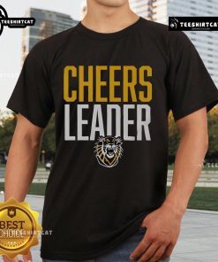 Official Fort Hays State Tigers Cheers Leader T-Shirt featuring vibrant team colors and logo, perfect for fans and supporters.