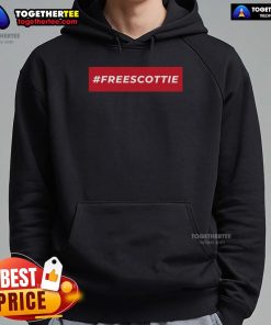 Official Free Scottie Hoodie featuring a stylish design, perfect for fans of the Free Scottie movement.