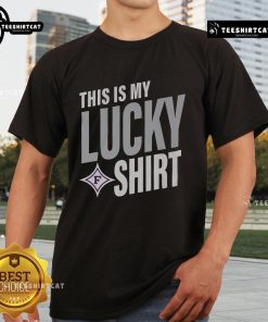 Official Furman Paladins This Is My Lucky T-Shirt featuring a vibrant design and team colors for fans and supporters.