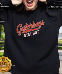 Official Gatorboys Stay Hot 2025 Sweatshirt in vibrant colors, perfect for staying stylish and warm during cooler seasons.