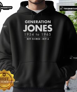 Official Gen Alpha, Gen Z, Gen X, Millennial, Baby Boomer American Groups Hoodie showcasing diverse generational styles.