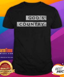 Alt Text: Official Gods Country American Blake Concert T-Shirt featuring bold graphics and vibrant colors, perfect for fans.