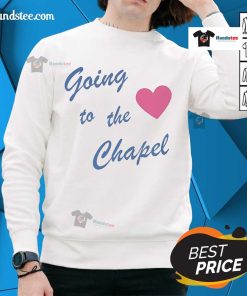 Cozy Official Going To The Chapel Sweatshirt in soft fabric, perfect for weddings and celebrations, designed for comfort.