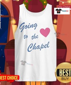 Official Going To The Chapel Tank Top featuring a stylish design perfect for wedding celebrations and bridal parties.