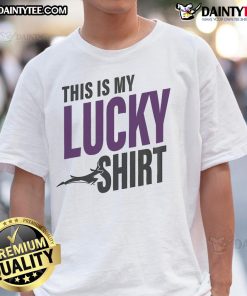 Official Grand Canyon Antelopes This Is My Lucky T-Shirt featuring vibrant design and comfortable fit for fans.