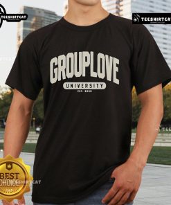 Official Grouplove College University Est 2008 T-Shirt featuring vibrant logo and unique design for fans and alumni.