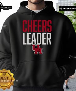 Official Houston Cougars Cheers Leader Hoodie featuring vibrant team colors and logo for fans and supporters.