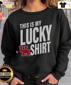 Official Houston Cougars sweatshirt featuring a bold design, perfect for fans and showing team spirit on game day.