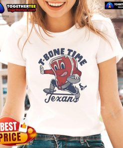 Alt Text: Official Houston Texans T-Bone Time NFL tee featuring Guy Fieri's Flavortown design for ladies.