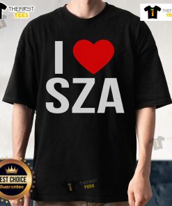 Official I Love Sza T-Shirt featuring a stylish design, perfect for fans of Sza and music enthusiasts.