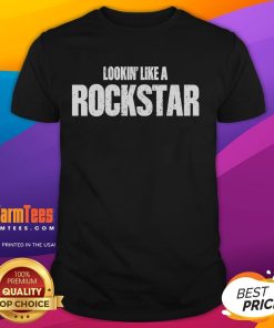 Alt Text: Official Josh Ross Lookin' Like A Rockstar T-Shirt featuring a stylish graphic design for fans and music lovers.