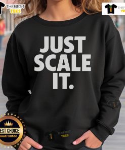 Official Just Scale It Caldera Sweatshirt in stylish design, perfect for workouts and casual wear. Shop now!