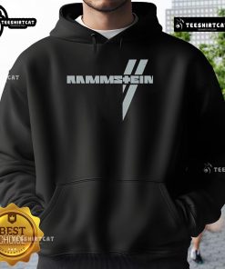 Official Rammstein hoodie featuring 'Kann Euch Blenden' design, perfect for fans of the iconic band.