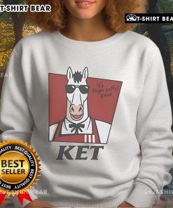 Official Ket It's Finger Sniffin Good Sweatshirt in stylish design, perfect for casual wear and cozy comfort.
