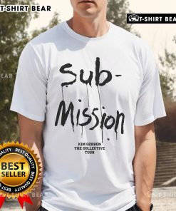 Official Kim Gordon Sub Mission The Collective Tour T-Shirt featuring a unique design and vibrant colors for fans.