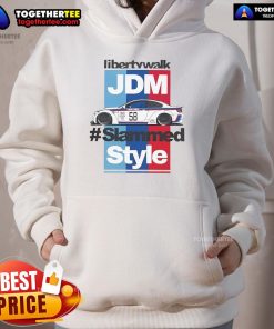 Official LB JDM Style M3 Coming Soon Hoodie featuring stylish design for car enthusiasts and streetwear fans.