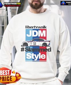 Official LB JDM Style M3 Coming Soon Sweatshirt featuring a stylish design for car enthusiasts and streetwear lovers.