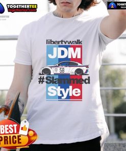 Official LB JDM Style M3 Coming Soon T-Shirt featuring a sleek design for car enthusiasts and JDM fans.