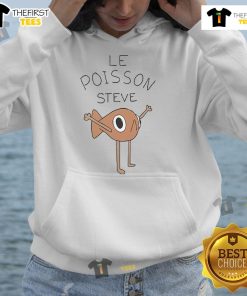 Official Le Poisson Steve Hoodie featuring a stylish design and comfortable fit, perfect for casual wear.