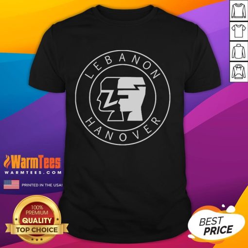 Official Lebanon Hanover Silhouette T-Shirt featuring a stylish silhouette design for fans and fashion enthusiasts.