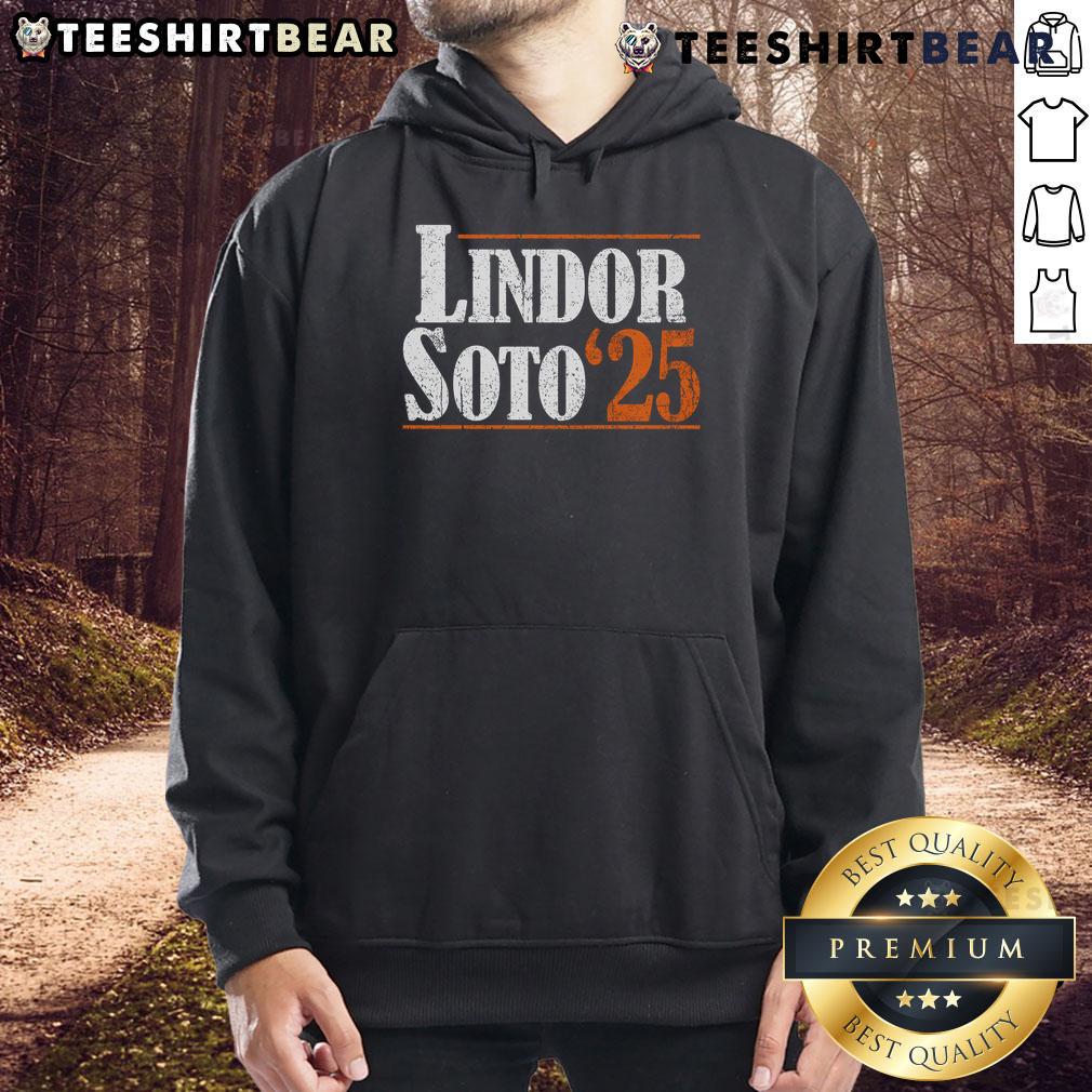 Official Lindor 25 New York Hoodie Alt Text: Official Lindor 25 New York Hoodie featuring a stylish design, perfect for fans of Francisco Lindor and NYC.