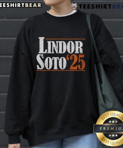 Official Lindor 25 New York sweatshirt featuring stylish design and vibrant team colors for fans and collectors.