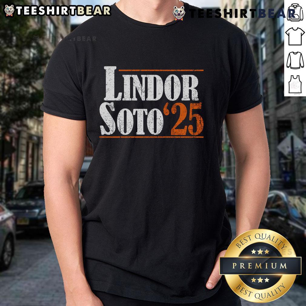 Official Lindor 25 New York T Shirt Alt Text: Official Lindor 25 New York T-Shirt featuring bold graphics and a comfortable fit, perfect for fans and collectors.