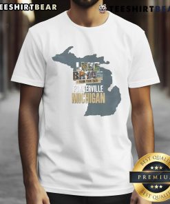 Alt Text: Official Luke Bryan Fowlerville Michigan Farm Tour 25 T-Shirt featuring vibrant design and concert details for fans.