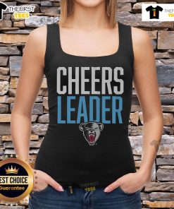 Official Maine Black Bears Cheers Leader Tank Top featuring bold team logo and vibrant colors, perfect for game day.