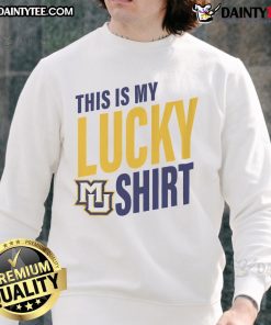 Marquette Golden Eagles sweatshirt with logo, showcasing team spirit and luck for fans of the official apparel.