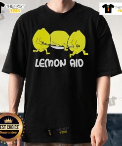 Official Meme Lemon Aid T-Shirt featuring vibrant lemon graphics and bold text, perfect for meme lovers and casual wear.