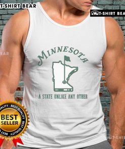 Alt Text: Official Minnesota A State Unlike Any Other Tank Top in vibrant colors, perfect for summer wear and showcasing state pride.