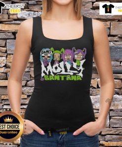 Official Molly Santana tank top in stylish design, perfect for casual wear and showcasing fan pride.
