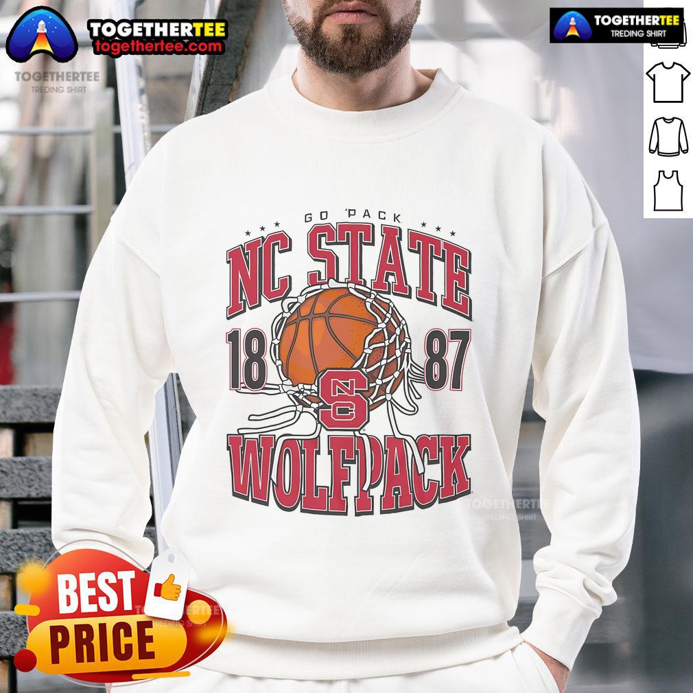 Official Nc State Wolfpack Cut The Net Sweatshirt
