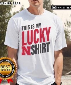 Official Nebraska Cornhuskers This Is My Lucky T-Shirt featuring team colors and logo for passionate fans.