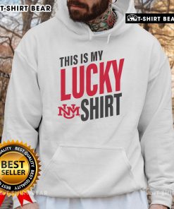 Official New Mexico Lobos hoodie featuring vibrant colors and logo, perfect for fans seeking luck and team spirit.