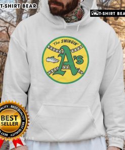 Official Oakland Athletics 71 Hoodie in green, showcasing team logo and stylish design for fans and athletes.